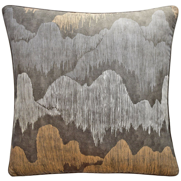Cascadia 22" Pillow Decorative Pillow Ryan Studio Noir 