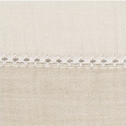 Celeste Twin XL Flat Sheet Bedding Style Home Treasures Pearl 