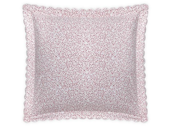 Celine Boudoir Sham Bedding Style Matouk Redberry 