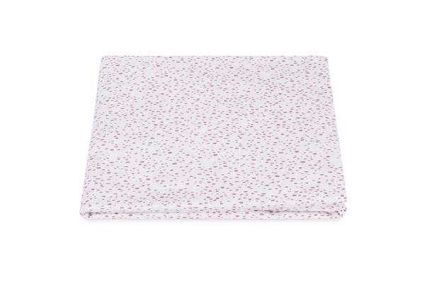 Celine Cal King Fitted Sheet - 17" Bedding Style Matouk Pink 