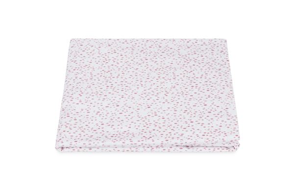 Celine King Fitted Sheet - 17" Bedding Style Matouk Pink 