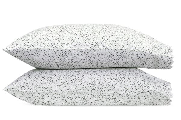 Celine King Pillowcases - pair Bedding Style Matouk Grass 