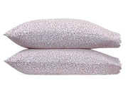 Celine King Pillowcases - pair Bedding Style Matouk Redberry 