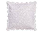 Celine Quilted King Sham Bedding Style Matouk Pink 