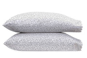 Celine Standard Pillowcases - pair Bedding Style Matouk Charcoal 