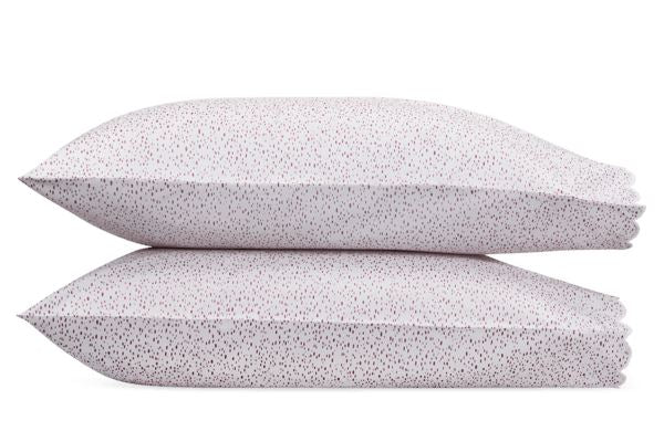 Celine Standard Pillowcases - pair Bedding Style Matouk Pink 