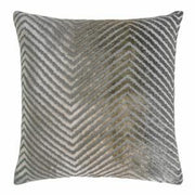 Chevron 16" x 36" Decorative Pillow Kevin O'Brien Nickel 