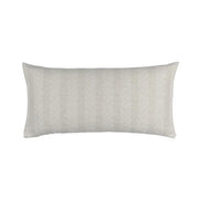 Chevron Large Rectangular Pillow - 14x29 Bedding Style Lili Alessandra Raffia White 