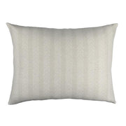Chevron Luxe Euro Pillow - 27x36 Bedding Style Lili Alessandra Raffia White 