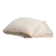 Chunky Woven Euro Sham with Insert Coverlet Kevin O'Brien Biscotti 