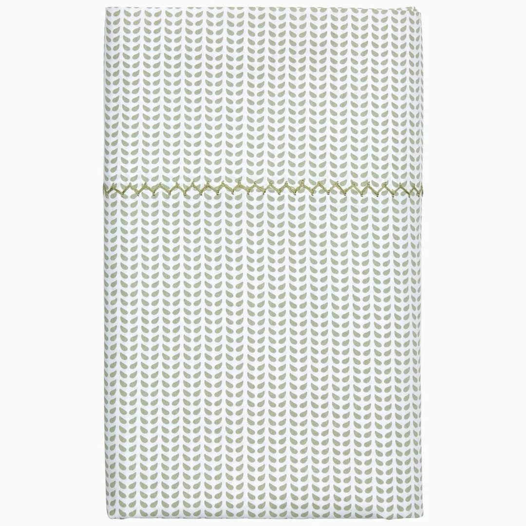 Cinde Organic King Pillowcase - pair Bedding Style John Robshaw Sage 