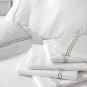 Bedding Style - Classic Chain Standard Pillowcases- Pair