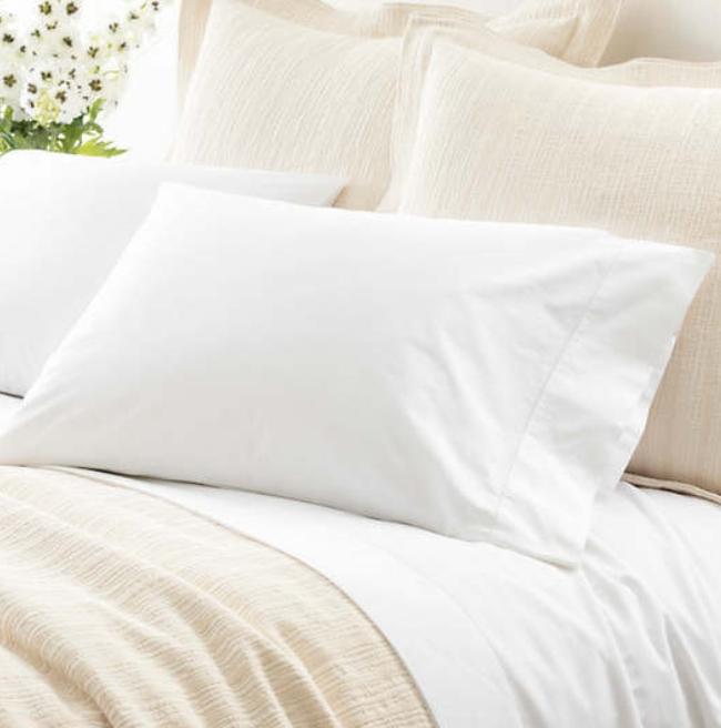 Bedding Style - Classic Hemstitch King Pillowcase- Pair