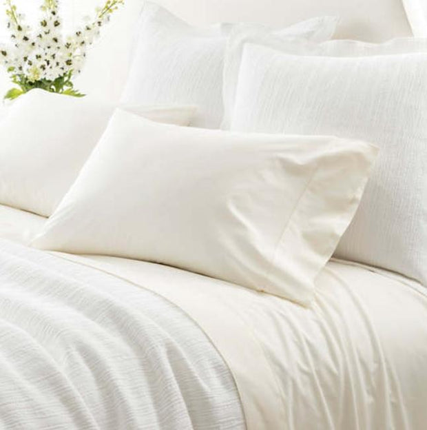Bedding Style - Classic Hemstitch Standard Pillowcase- Pair