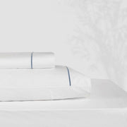 Classic Hotel Standard Pillowcase - pair Bedding Style Bovi Blue 