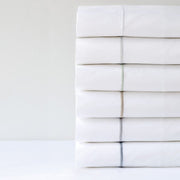 Classic Hotel Standard Pillowcase - pair Bedding Style Bovi Silver 