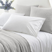 Classic Ruffle King Pillowcases-Pair Bedding Style Pine Cone Hill 