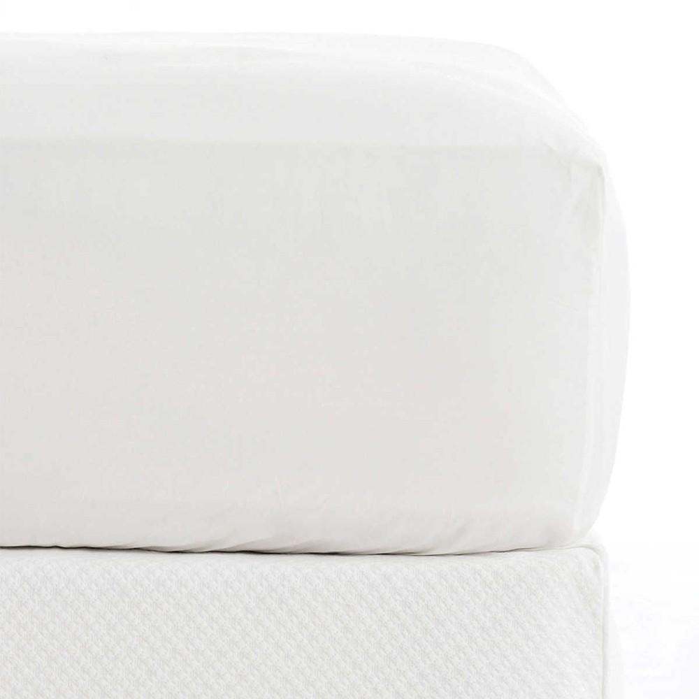 Classic White Queen Fitted Sheet Bedding Style Pine Cone Hill 
