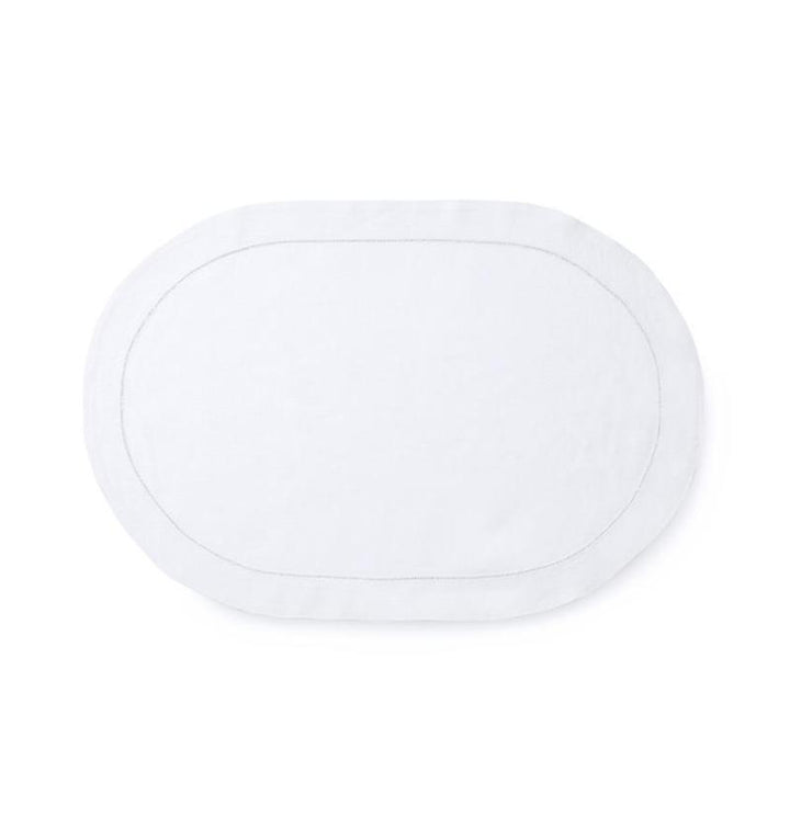 Table Linens - Classico 13" X 19" Oval Placemats - Set Of 4