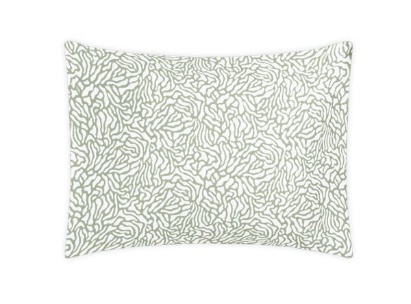 Cora Boudoir Sham Bedding Style Matouk Grass 