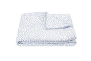 Cora Full/Queen Coverlet Bedding Style Matouk Blue White 