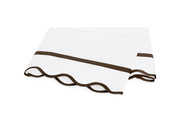 Cornelia Full/Queen Flat Sheet Bedding Style Matouk Sable 