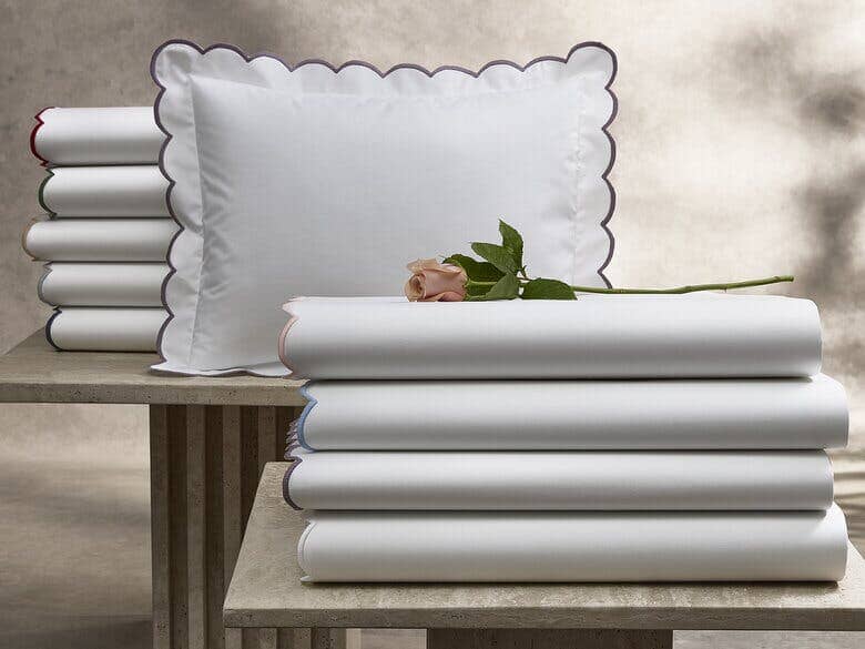 Dakota Full/Queen Flat Sheet Bedding Style Matouk 