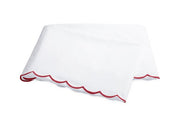 Dakota Full/Queen Flat Sheet Bedding Style Matouk Red 