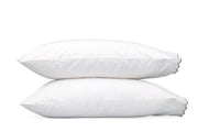 Dakota Standard Pillowcases - pair Bedding Style Matouk Palm 