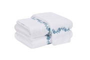 Daphne Bath Sheet 36x75 Bath Linens Matouk Aqua 