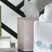 Daphne Tissue Box Cover Bathroom Accessories Matouk Pink White 