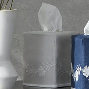 Daphne Tissue Box Cover Bathroom Accessories Matouk Quartz White 