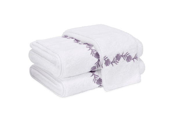 Daphne Wash Cloth 13x13 Bath Linens Matouk Lilac 