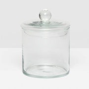 Darby Canister- Large Bathroom Accessories Pigeon & Poodle Clear 