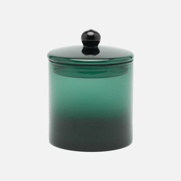 Darby Canister- Small Bathroom Accessories Pigeon & Poodle Smokey Green 