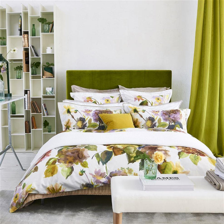 Designer's Guild Palace Flower Birch Bedding Style Designer's Guild 