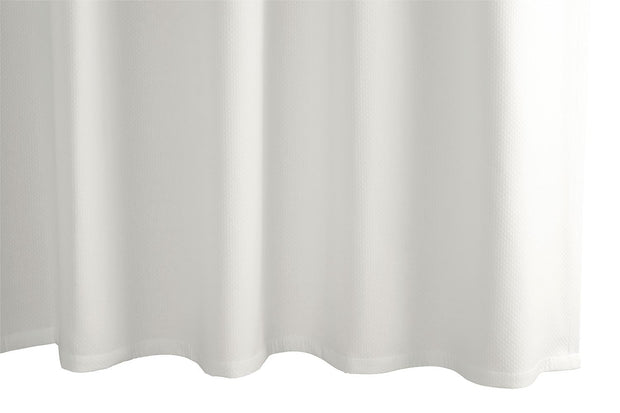 Diamond Pique Shower Curtain-72x72 Shower Curtain Matouk Bone 