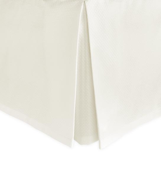 Bedding Style - Diamond Pique Twin Bed Skirt
