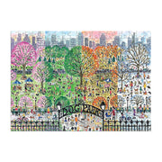 Dog Park in Four Seasons Wood Puzzle Chronicle Books 