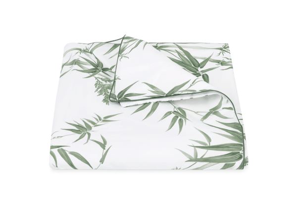 Dominique Full/Queen Duvet Cover Bedding Style Matouk Palm 