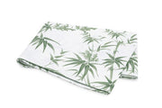 Dominique Full/Queen Flat Sheet Bedding Style Matouk Palm 
