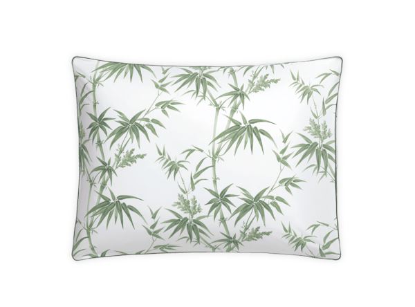 Dominique Standard Sham Bedding Style Matouk Palm 