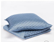 Double Diamond King Coverlet Set Bedding Style Ann Gish Sky Blue 