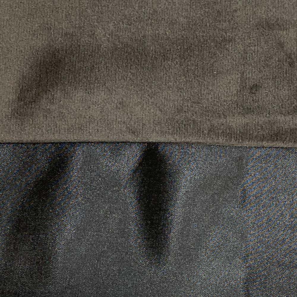 Duchess Velvet Foot Throw - 96x52 Bedding Style Ann Gish Coal 