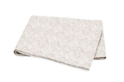 Duma Diamond Twin Flat Sheet Bedding Style Matouk Dune 