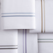 Bedding Style - Duo Striped Twin/XL Twin Flat Sheet