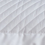 Eloise Standard Sham Bedding Style Bovi White 