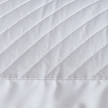 Eloise Standard Sham Bedding Style Bovi White 