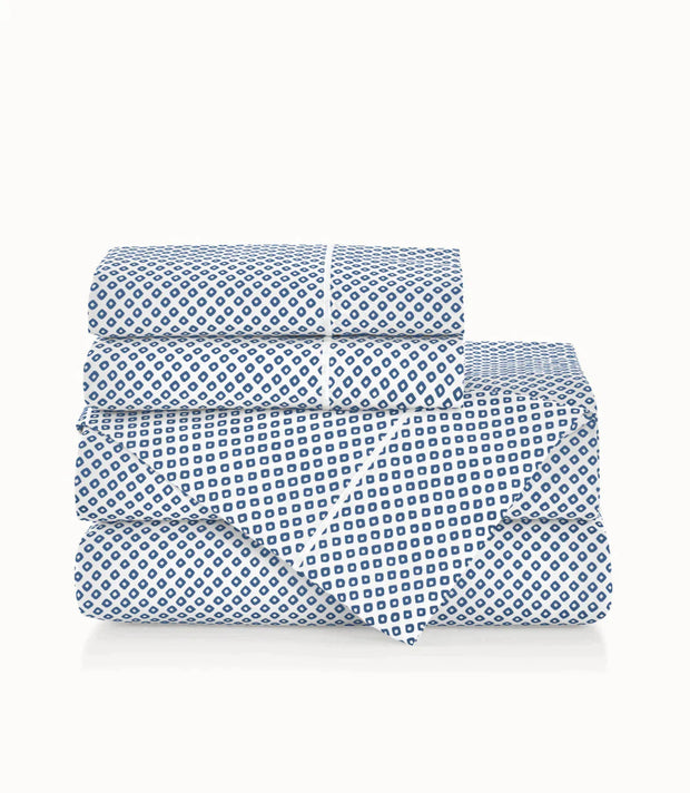 Emma Printed Sateen Twin Sheet Set Bedding Style Peacock Alley 
