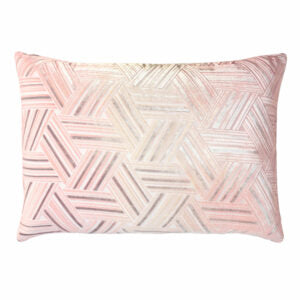 Entwined Pillow 14" x 20" Decorative Pillow Kevin O'Brien Blush 